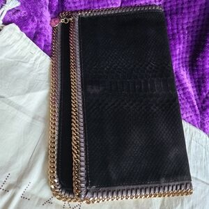 Authentic Stella McCartney Suede Falabella Clutch